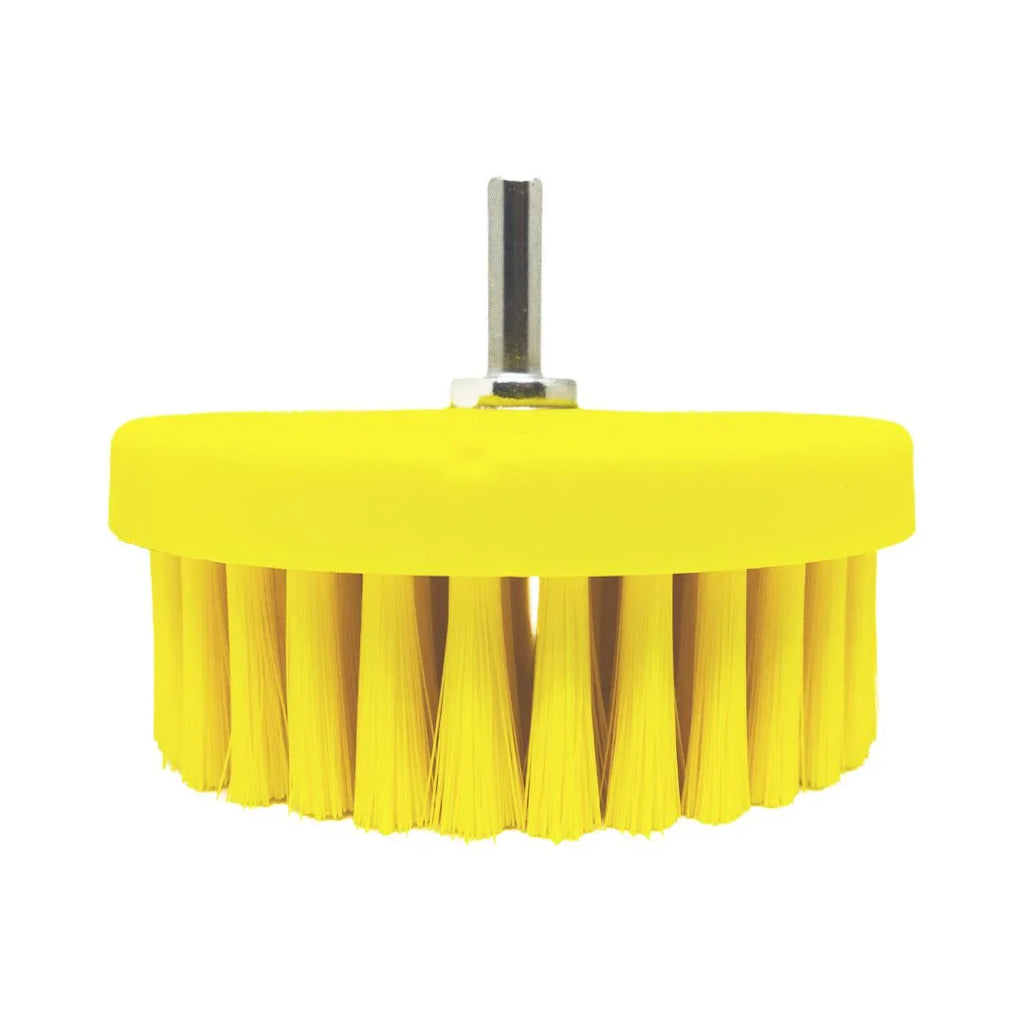 ESCOVA DRILL DE CERDAS MÉDIA AMARELA DETAILER