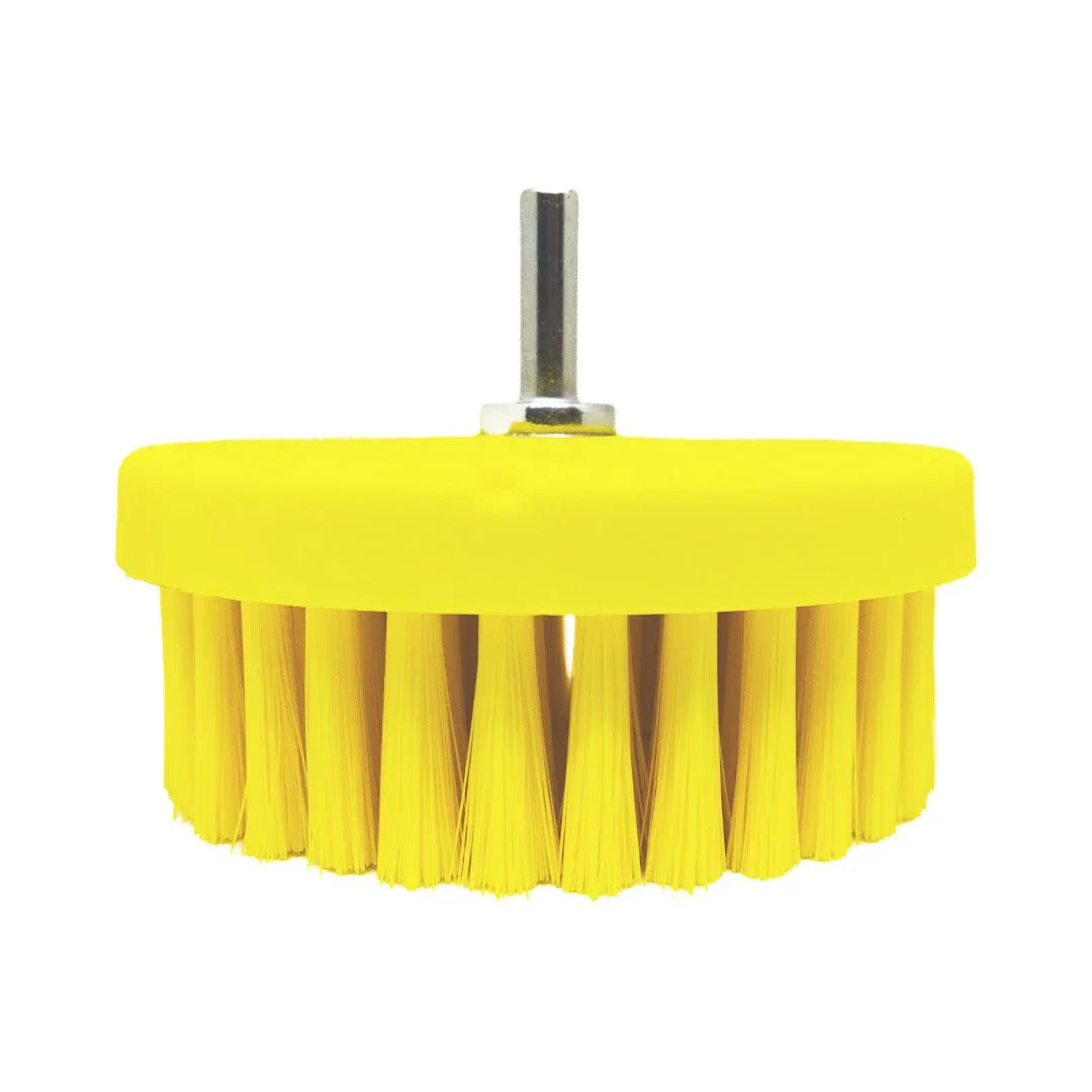 ESCOVA DRILL DE CERDAS MÉDIA AMARELA DETAILER