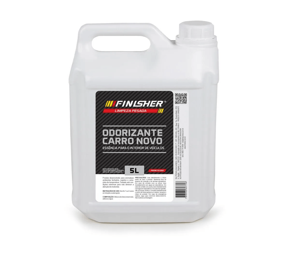 AROMATIZANTE ODORIZANTE CARRO NOVO 5L FINISHER