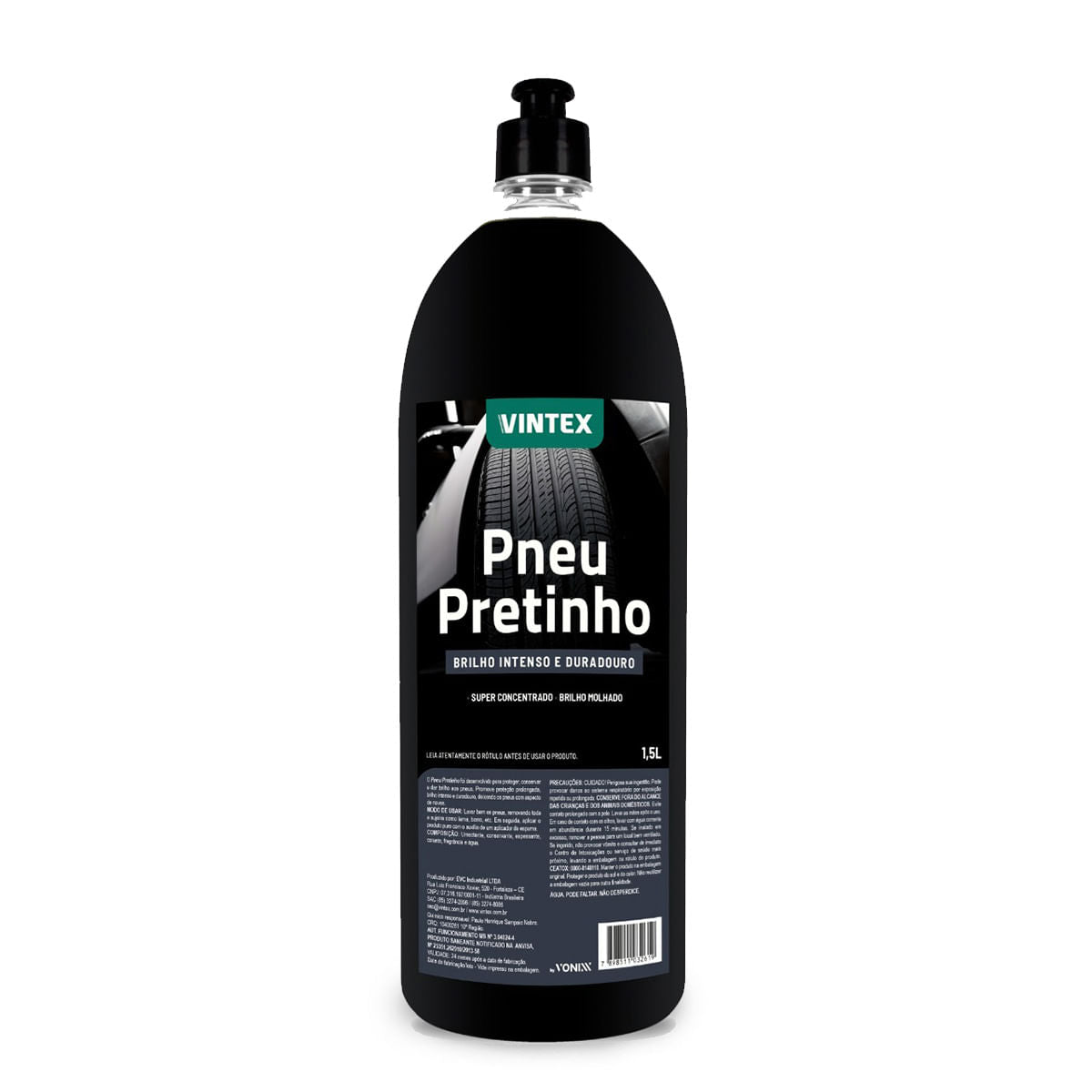 PNEU PRETINHO 1,5L VONIXX