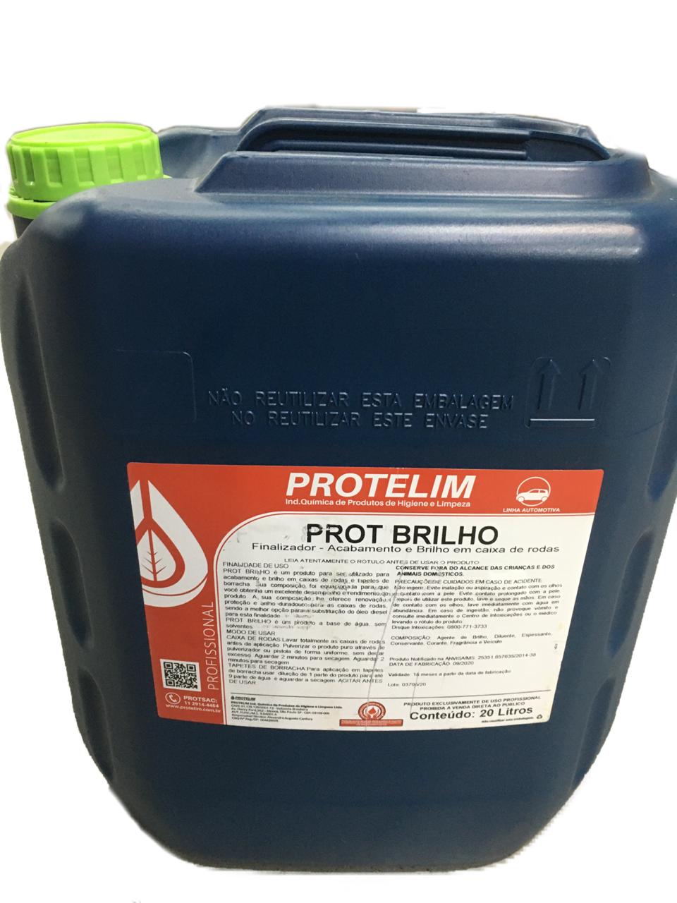 ACABAMENTO CAIXA DE RODAS PROT BRILHO 20LT PROTELIM