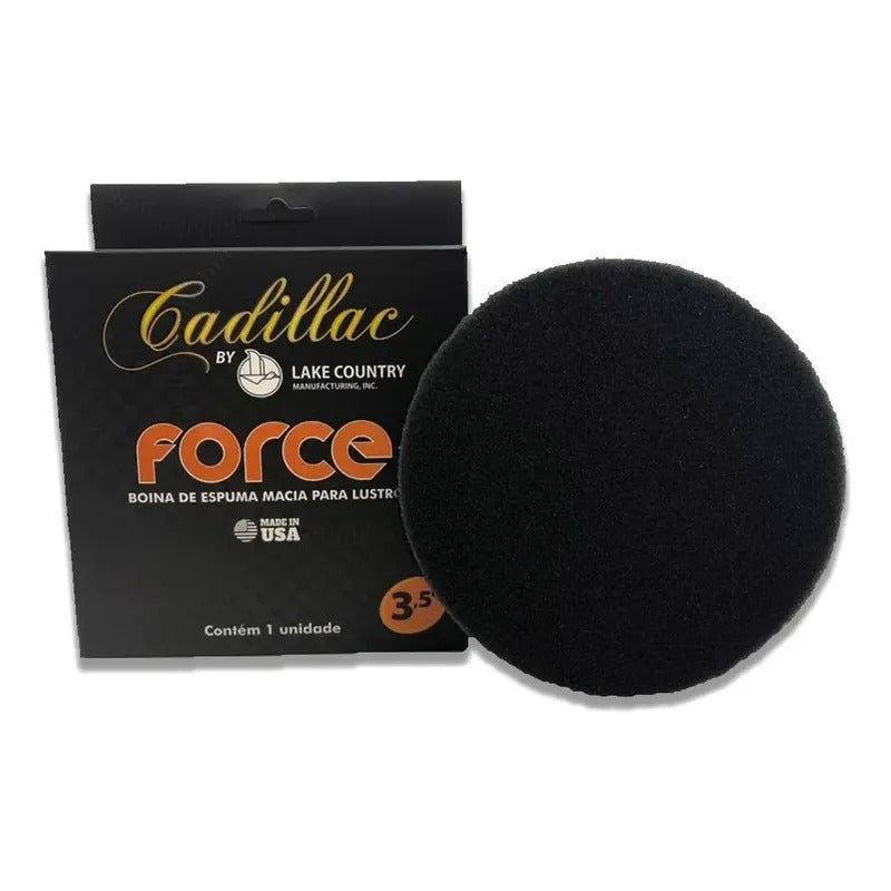 BOINA DE ESPUMA FORCE PRETA 3,5 POLEGADAS LAKE COUNTRY