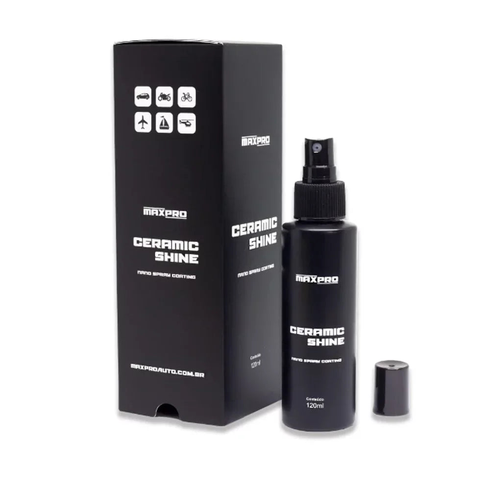 CERAMIC SHINE MANUTENÇàO E SELANTE DE PINTURA A BASE DE SiO2 120ML MAXPRO