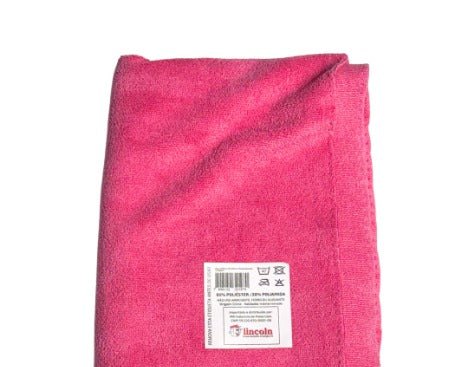 TOALHA DE SECAGEM PREMIUM PINK 40X60GSM - 435GSM LINCOLN