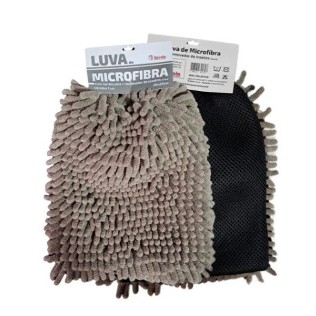 LUVA DE LAVAGEM COM TENTÁCULOS CINZA LINCOLN