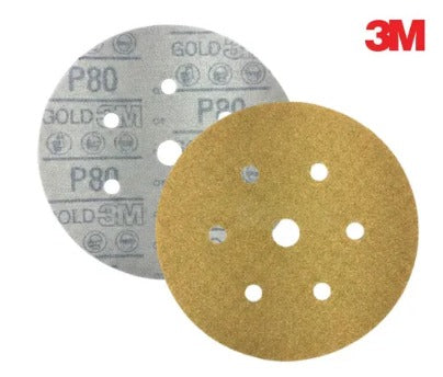 LIXA DISCO A SECO P80 3M