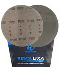 DISCO DE LIXA PARA VIDRO SOFT 6" - 120 RESOLVIDRO