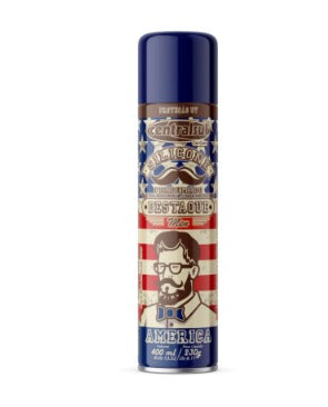 SILICONE PERFUMADO AEROSSOL AMERICA DESTAQUE 400ML 230G CENTRALSUL
