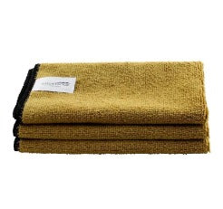 KIT 5 FLANELAS DE MICROFIBRA LOW COST MARROM 40X40CM AUTOAMERICA