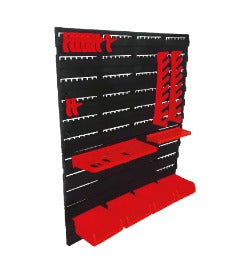 PAINEL ORGANIZADOR DE FERRAMENTAS 18 PECAS VERMELHO SGT