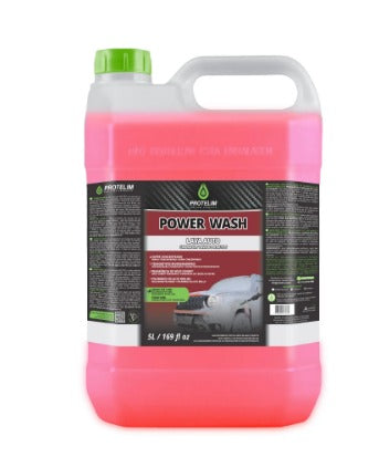 LAVA AUTO SHAMPOO NEUTRO CONCENTRADO 1:500 POWER WASH 5LT PROTELIM